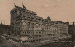 The Alms & Doepke Co. Building, Miami Canal Postcard