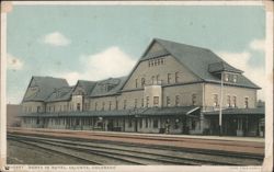 Santa Fe Hotel, La Junta, Colorado Postcard