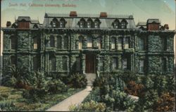 South Hall, California University, Berkeley Postcard