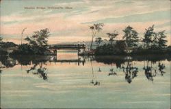 Meadow Bridge, Whitinsville, Mass. Postcard