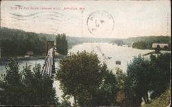 Fox River, Looking West Postcard
