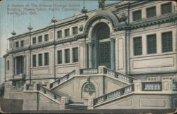 Oriental Foreign Exhibit Building, Alaska-Yukon-Pacific Exposition Postcard