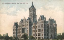 City and County Building Postcard