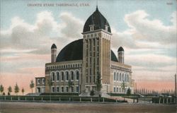 Granite Stake Tabernacle, Utah Postcard