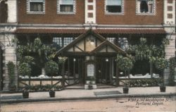 Homewood Cream Store, 388 & 390 Washington St., Portland, OR Postcard