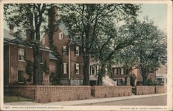Carvel Hall, Old Paca Mansion, Annapolis, MD Postcard