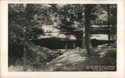 Exit of Echo River, Mammoth Cave, KY Postcard