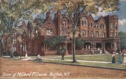 Home of Millard Fillmore, Buffalo, NY Postcard