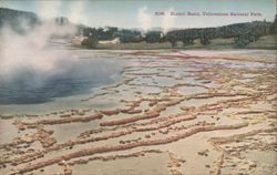 Biscuit Basin, Yellowstone National Park Postcard