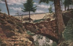 Natural Bridge, Yellowstone National Park Postcard