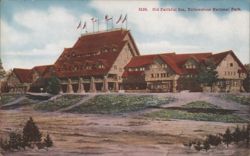 Old Faithful Inn, Yellowstone National Park Postcard