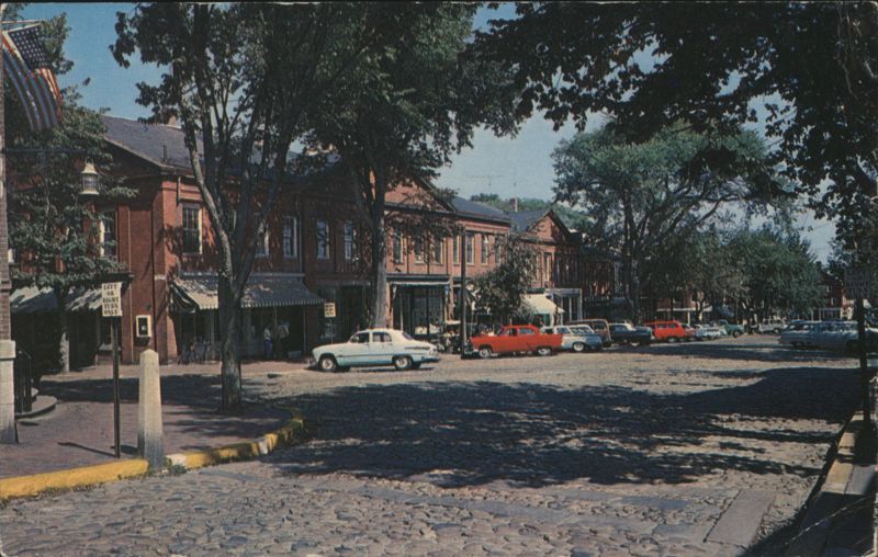 Cobblestone Main Street, Nantucket, MA Massachusetts