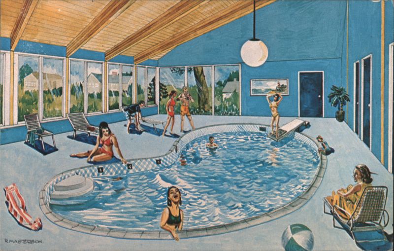 Charles Motor Lodge Indoor Heated Swimming Pool & Saunas Hyannis Massachusetts
