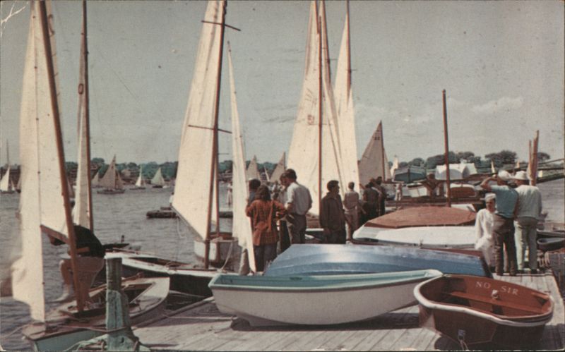 Yachting View, Marblehead Harbor Massachusetts Chamberlain