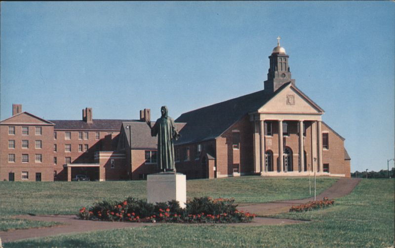 Christ the Teacher Cahpel and Statue North Andover Massachusetts