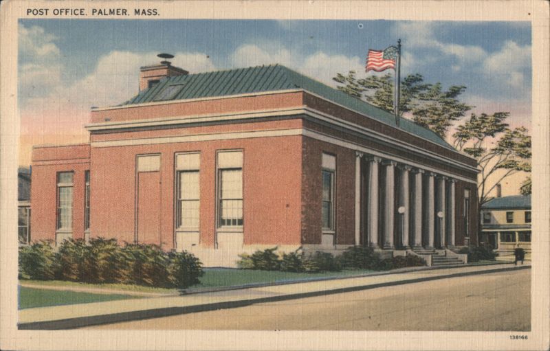 Post Office, Palmer, Massachusetts