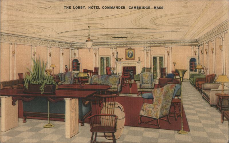 The Lobby, Hotel Commander, Cambridge, MA Massachusetts