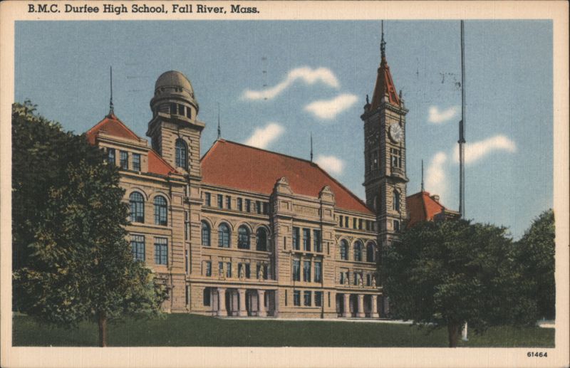 B.M.C. Durfee High School, Fall River, Mass. Massachusetts