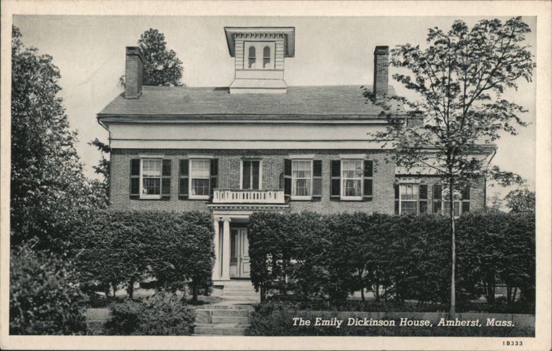 Emily Dickinson House, Amherst, MA Massachusetts