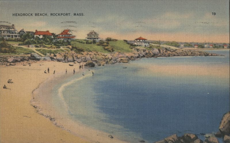 Headrock Beach, Rockport, MA - Coastal Scene Massachusetts