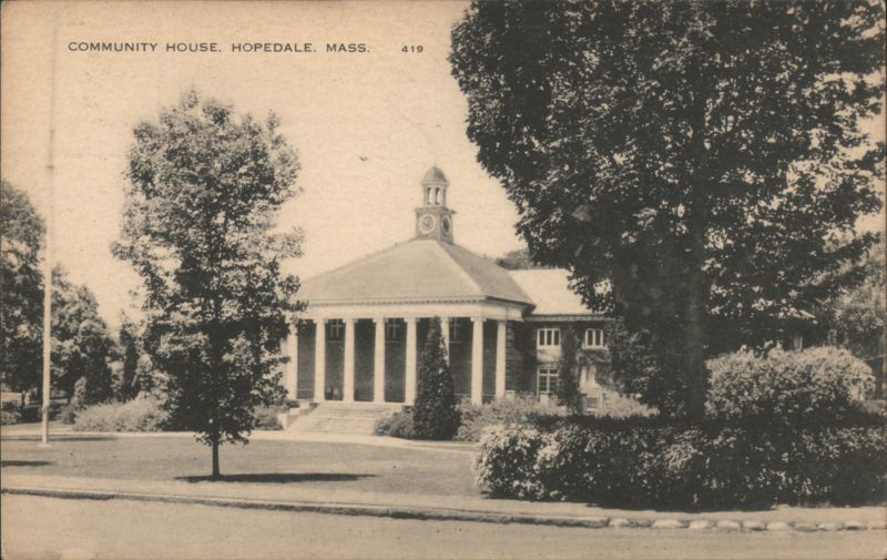 Community House, Hopedale, MA Massachusetts
