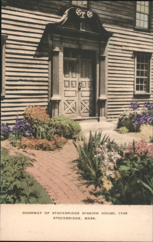 Doorway of Stockbridge Mission House, 1739 Massachusetts