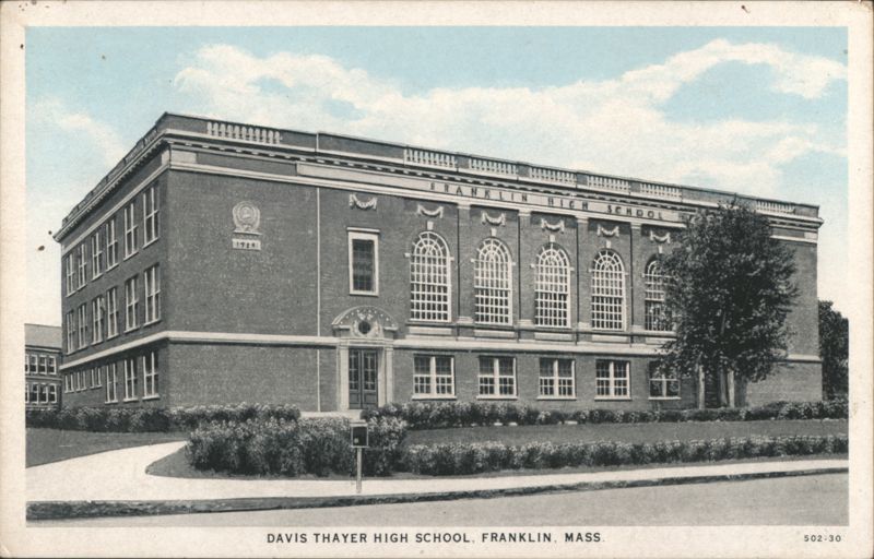 Davis Thayer High School, Franklin, MA Massachusetts