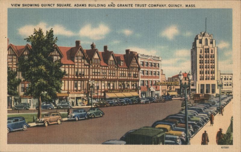 Quincy Square, Adams Building, Granite Trust Company Massachusetts