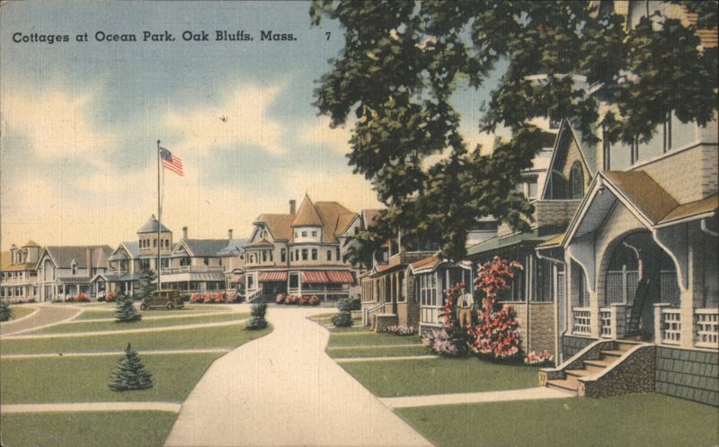 Cottages at Ocean Park, Oak Bluffs, MA Massachusetts