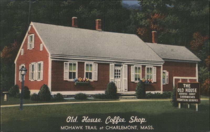 Old House Coffee Shop, Mohawk Trail, Charlemont, MA Massachusetts