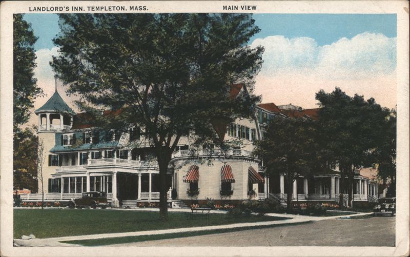 Landlord's Inn, Main View Templeton Massachusetts