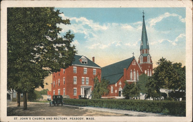 St. John's Church and Rectory, Peabody, MA Massachusetts