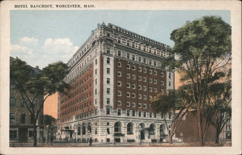 Hotel Bancroft, Worcester, MA Massachusetts