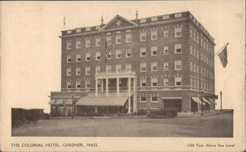 The Colonial Hotel, Gardner, MA Massachusetts