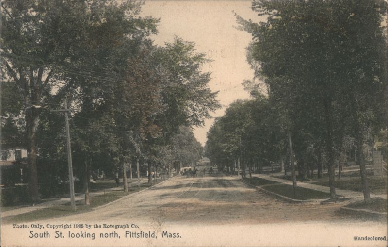 South St. looking north, Pittsfield Massachusetts