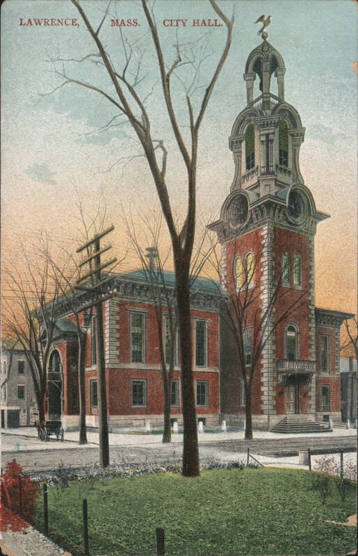 City Hall with Tower Lawrence Massachusetts