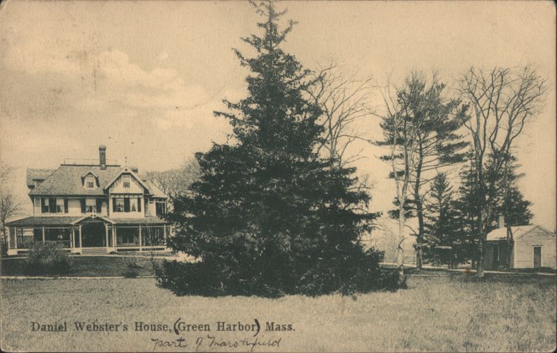 Daniel Webster's House, Green Harbor, Marshfield, MA Massachusetts