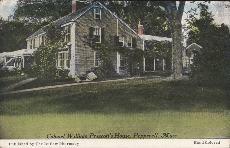 Colonel William Prescott's House, Pepperell, MA Massachusetts