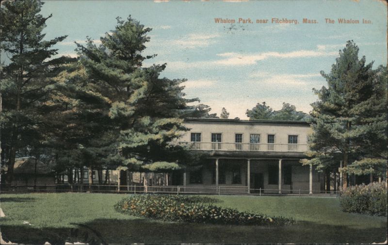 Whalom Park, The Whalom Inn, near Fitchburg, MA Lunenburg Massachusetts