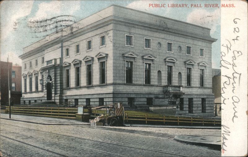 PUBLIC LIBRARY, FALL RIVER, MASS. Massachusetts