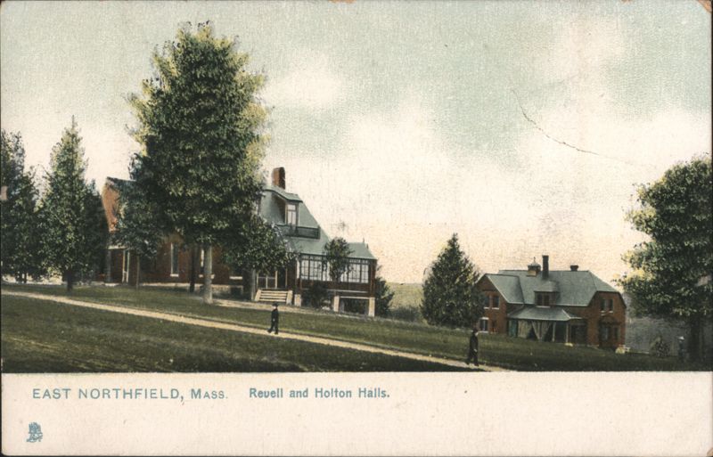 Revell and Holton Halls, East Northfield, MA Massachusetts