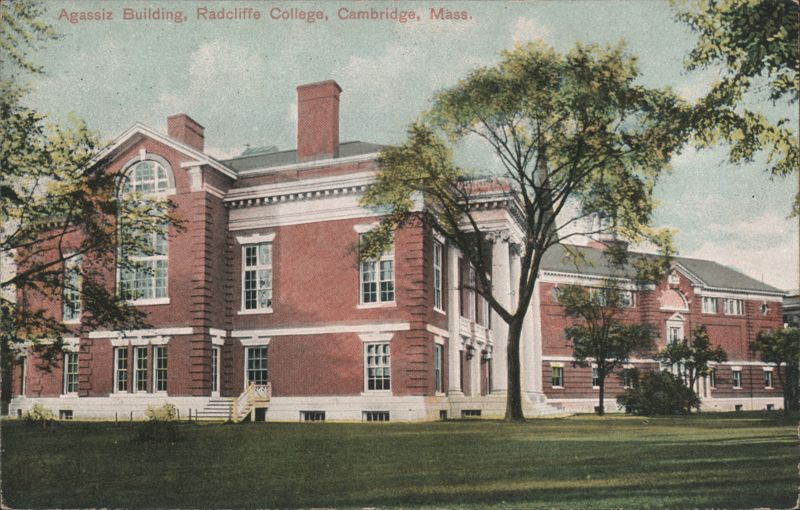 Agassiz Building, Radcliffe College, Cambridge, Mass. Massachusetts