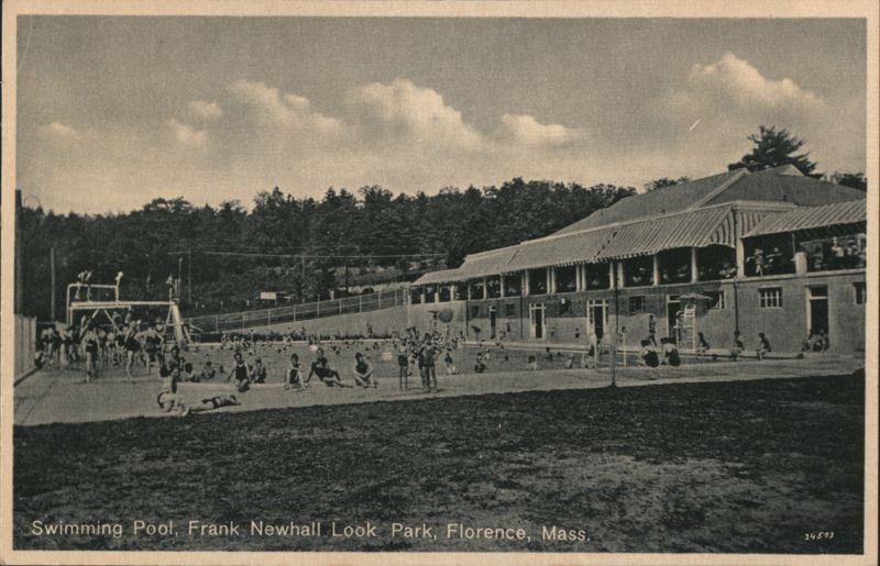 Swimming Pool, Frank Newhall Look Park Florence Massachusetts