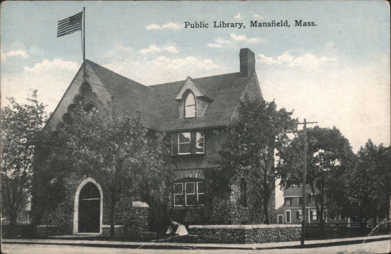 Public Library, Mansfield, MA Massachusetts