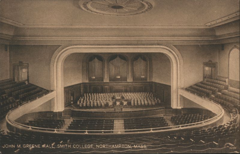 John M. Greene Hall, Smith College Interior Northampton Massachusetts