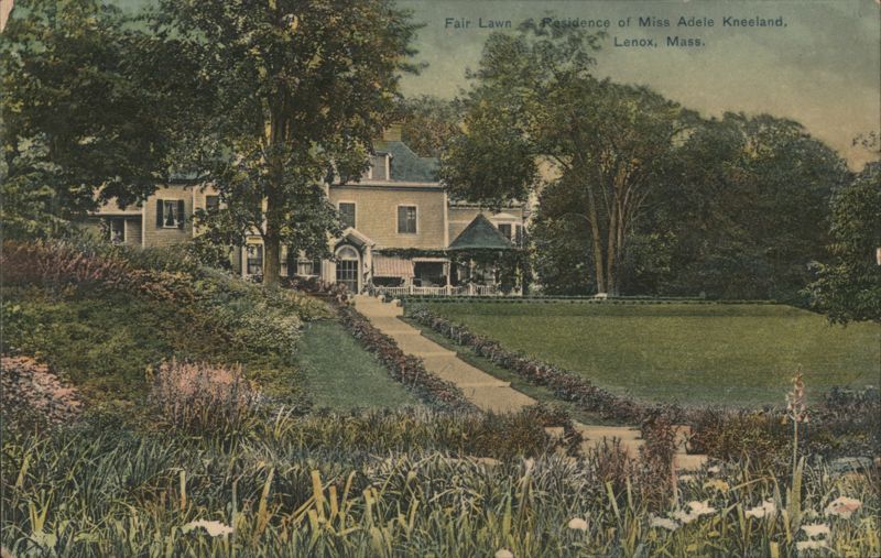 Fair Lawn Residence of Miss Adele Kneeland Lenox Massachusetts