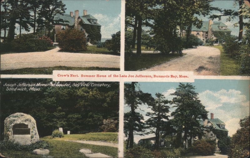Crow's Nest, Joseph Jefferson Memorial Boulder, MA Sandwich Massachusetts