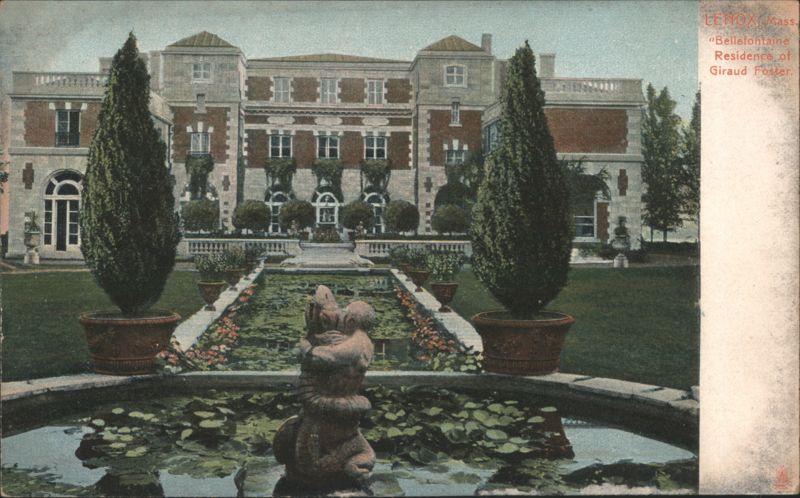 Bellefontaine Residence of Giraud Foster, Lenox, MA Massachusetts