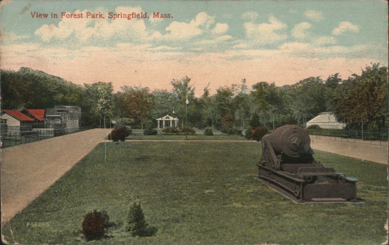Forest Park View with Gazebo, Springfield, MA Massachusetts