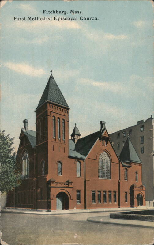 First Methodist Episcopal Church, Fitchburg, Mass. Massachusetts